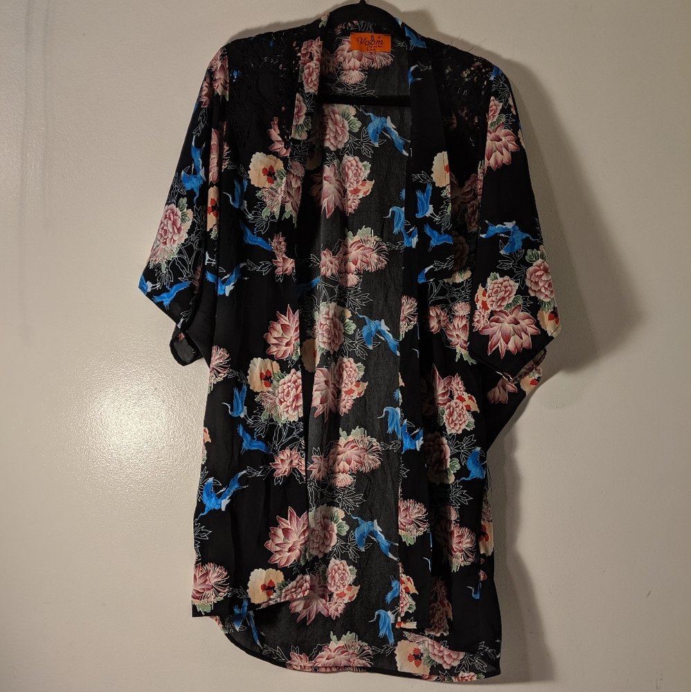 Vintage Floral cardigan by Voom